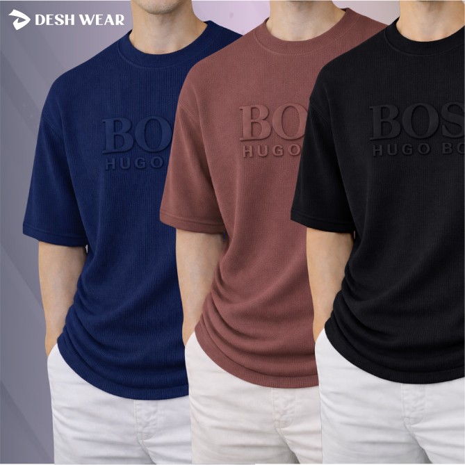Boss (Black-Deep Navy-Multed Pink)