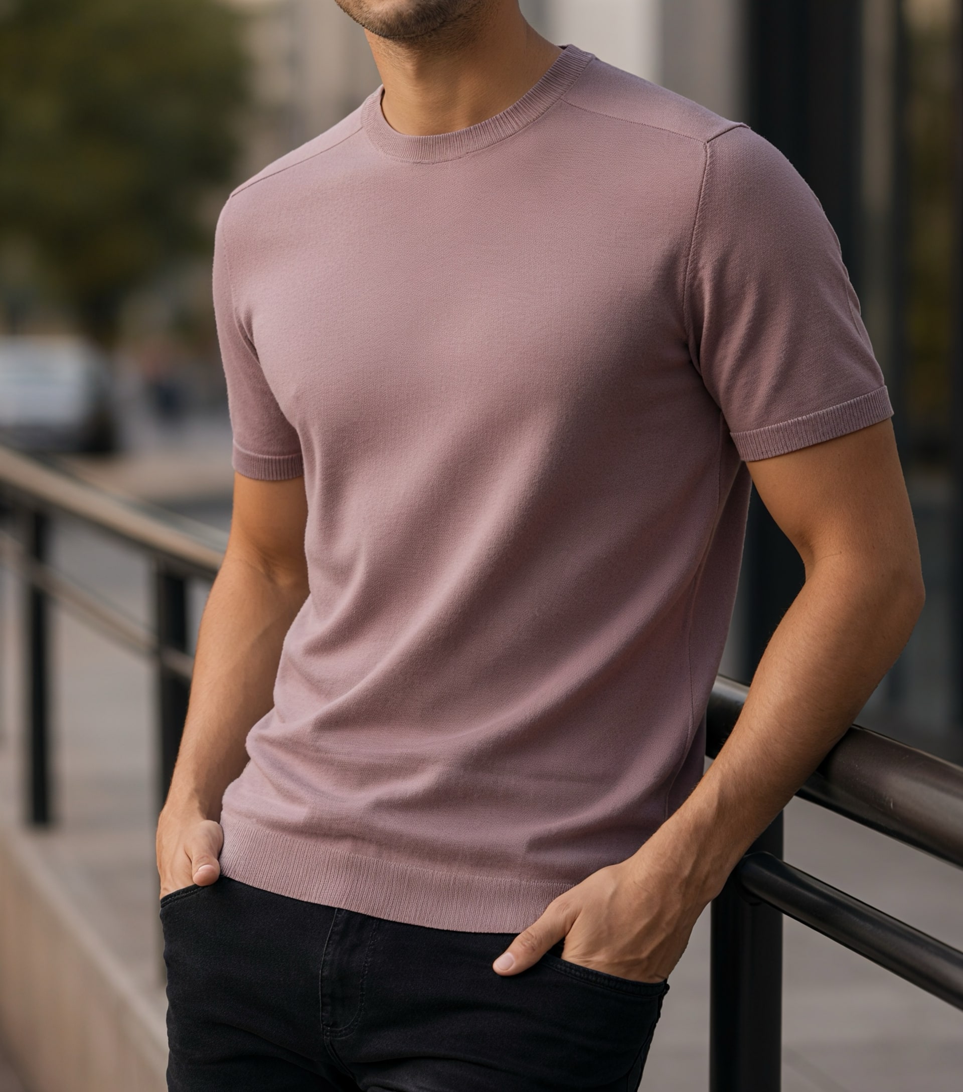 Mock Neck (Brick)