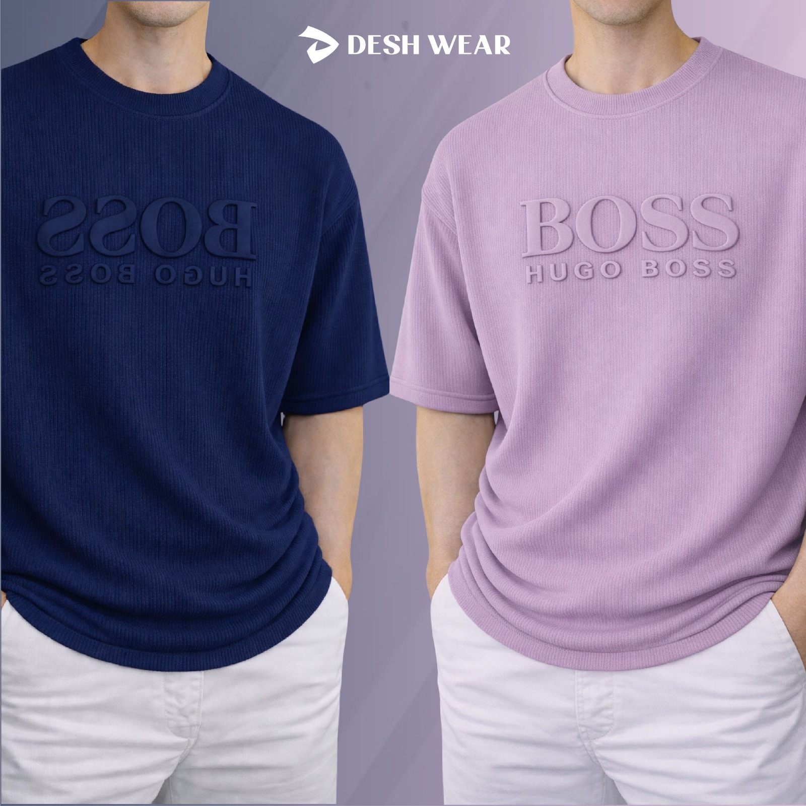 Boss (Petrol Blue-Levander)