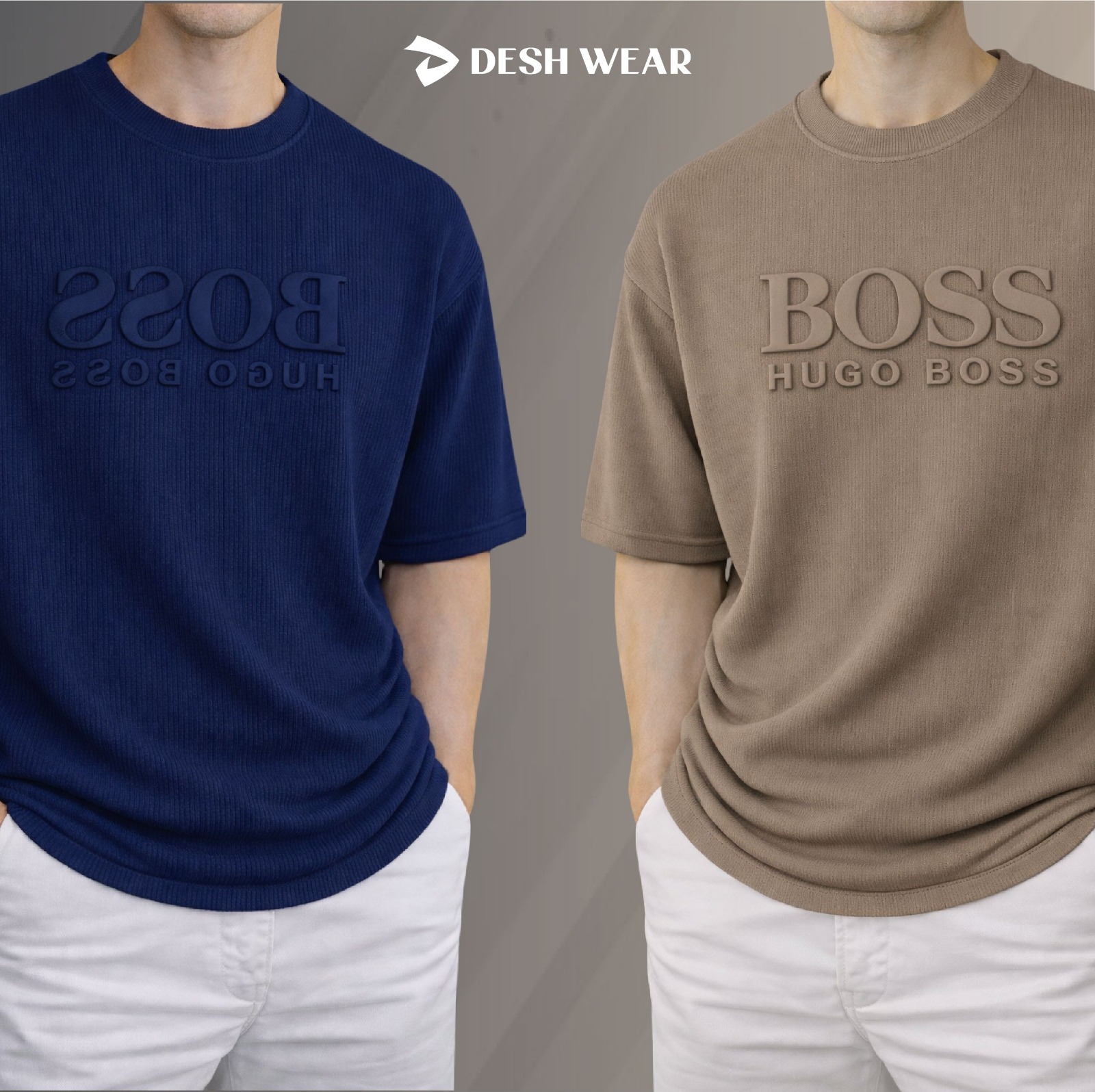 Boss (Petrol Blue-Biscuit)